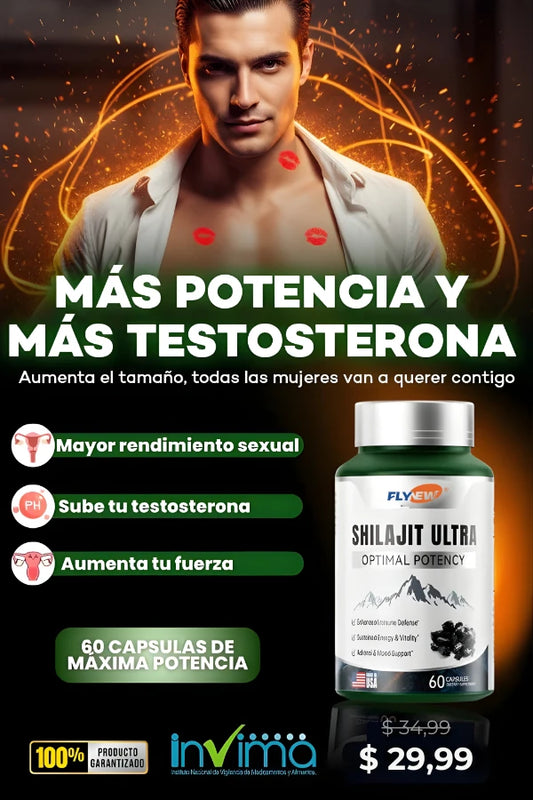 Shilajit Ultra® | Energía Natural, Vitalidad y Rendimiento Diario