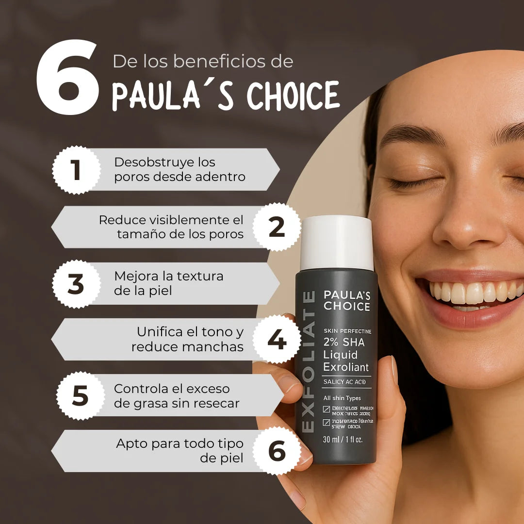 Paula’s Choice®️ | Piel más limpia, suave y radiante